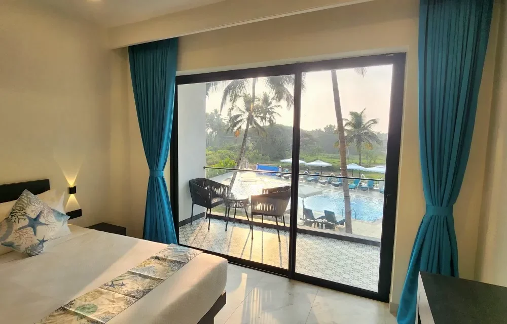 Premium Pool-view 3 Bedroom Suite with Balcony